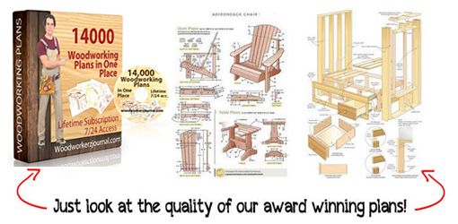 14000 Woodworking Plans in One Place